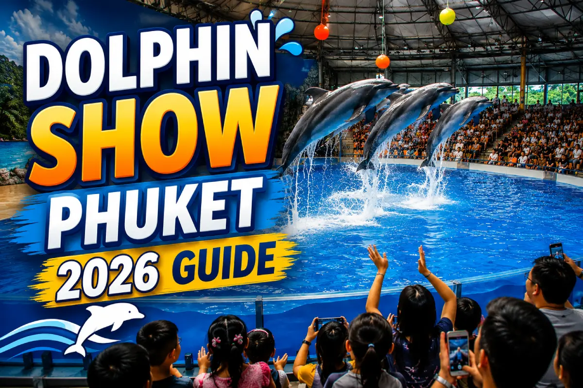 Подробнее о статье Dolphin Show Phuket 2026 Guide