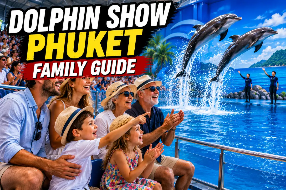 Baca lebih lanjut tentang artikel ini Dolphin Show Phuket Family Guide